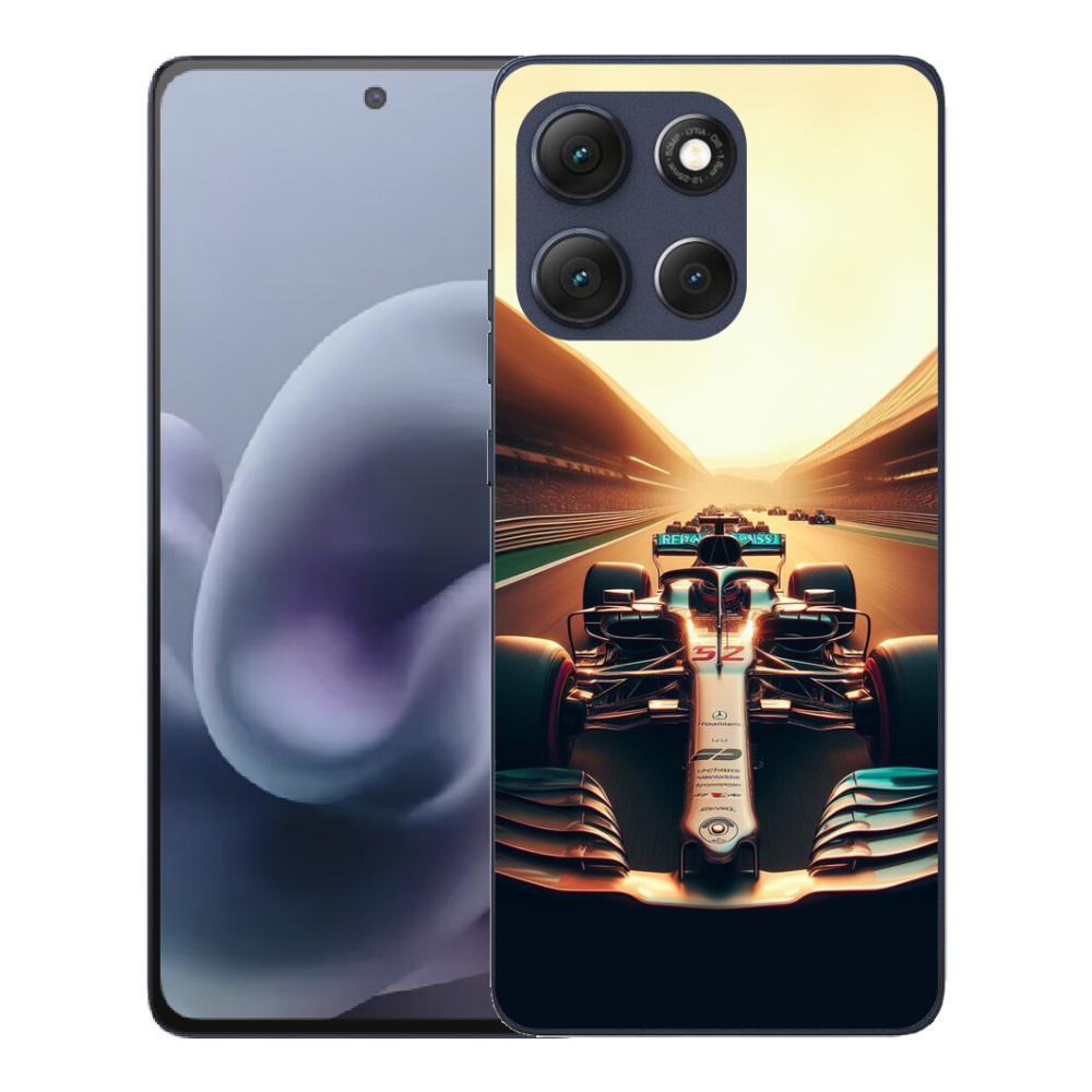 Gélový obal mmCase pre Motorola Moto G86 5G – Formule 1