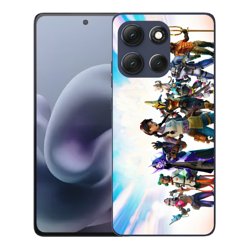 Gélový obal mmCase pre Motorola Moto G86 5G – Fortnite