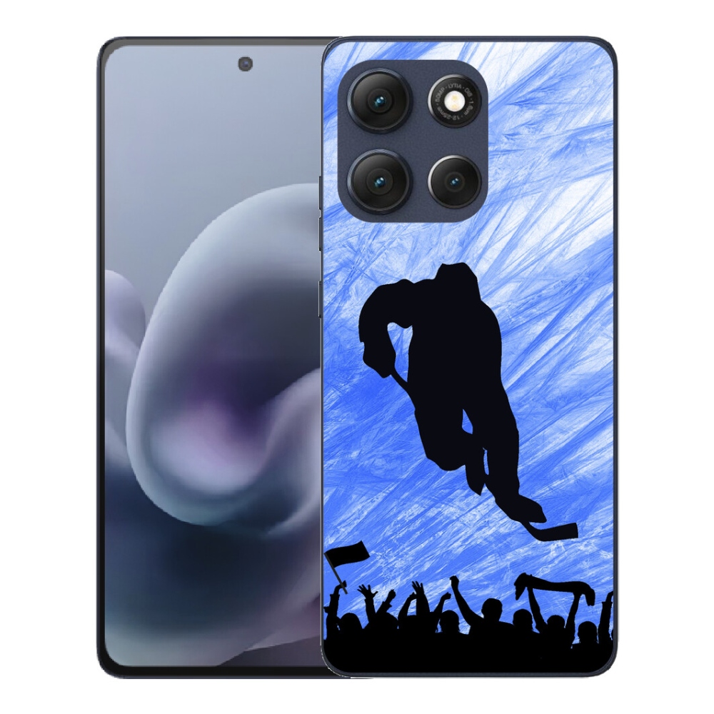 Gélový obal mmCase pre Motorola Moto G86 5G – hokejista