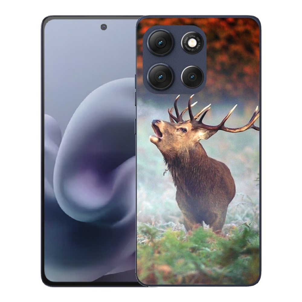 Gélový obal mmCase pre Motorola Moto G86 5G – jelen 2