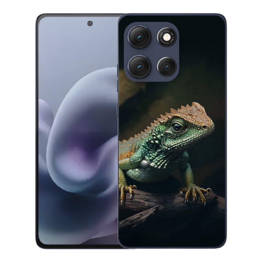Gélový obal mmCase pre Motorola Moto G86 5G – jašterica