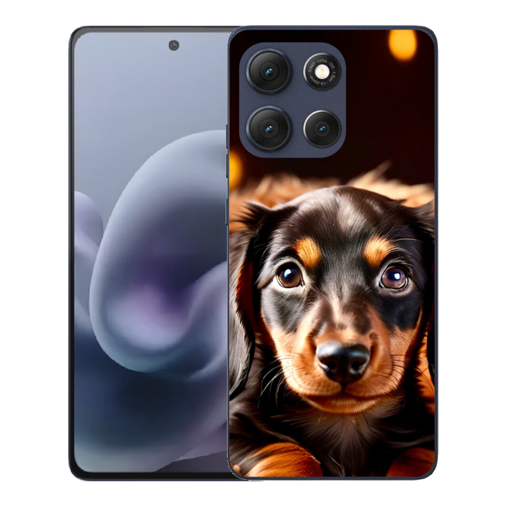 Gélový obal mmCase pre Motorola Moto G86 5G – jazvečík