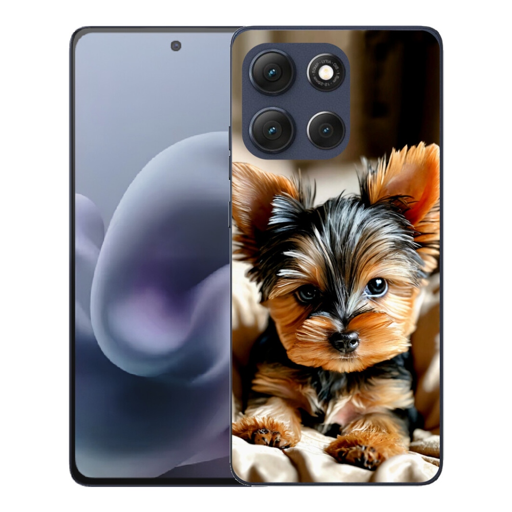 Gélový obal mmCase pre Motorola Moto G86 5G – jorkšír 11