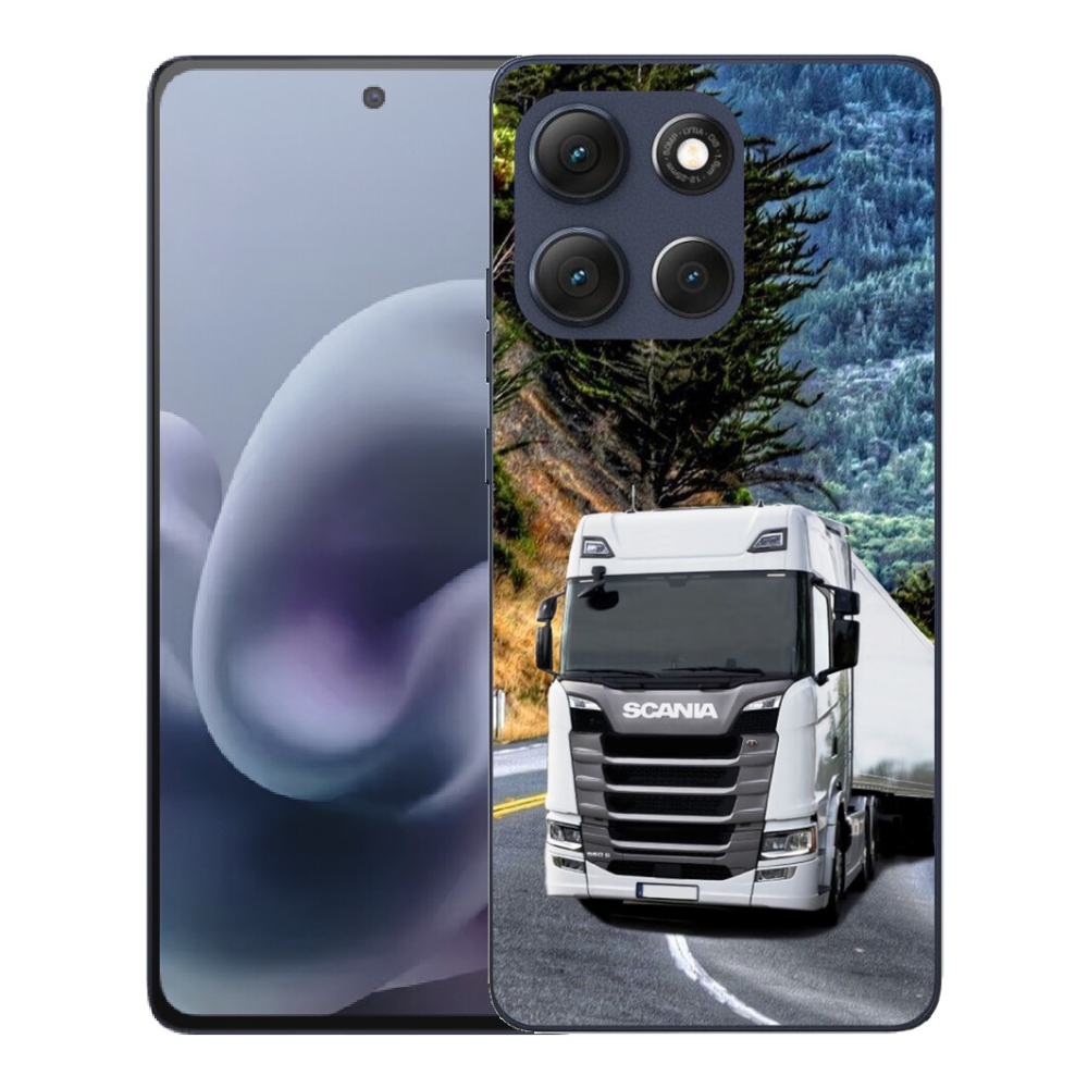 Gélový obal mmCase pre Motorola Moto G86 5G – kamión 1
