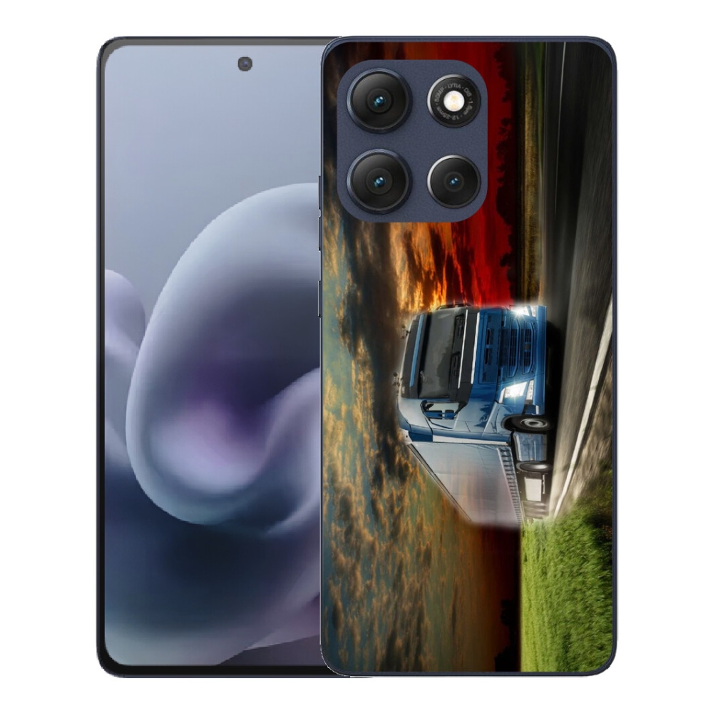 Gélový obal mmCase pre Motorola Moto G86 5G – kamión 4