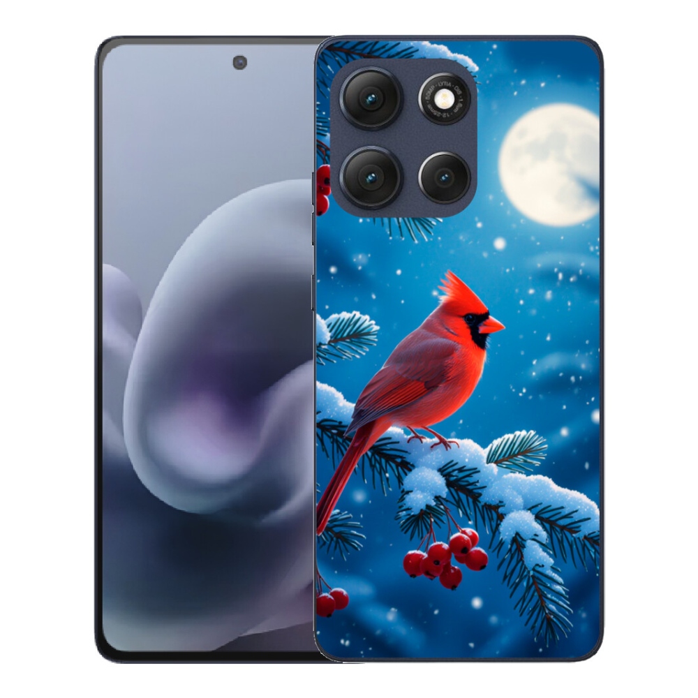 Gélový obal mmCase pre Motorola Moto G86 5G – kardinálska červená