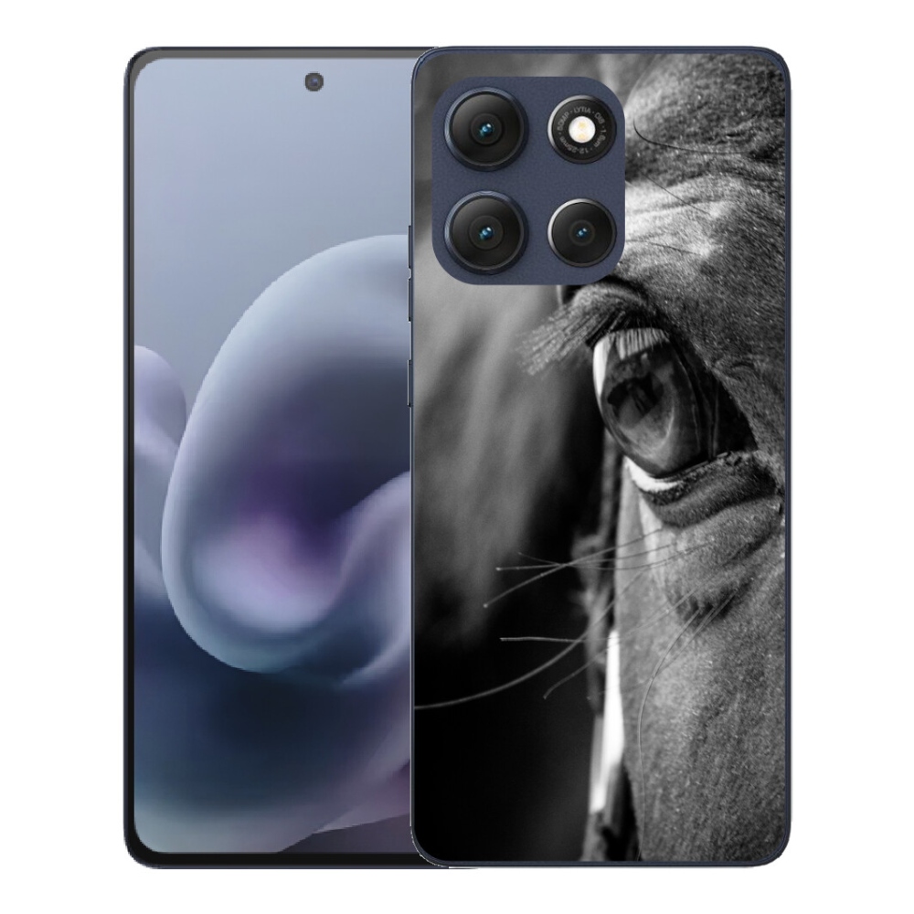 Gélový obal mmCase pre Motorola Moto G86 5G – pohľad z boku