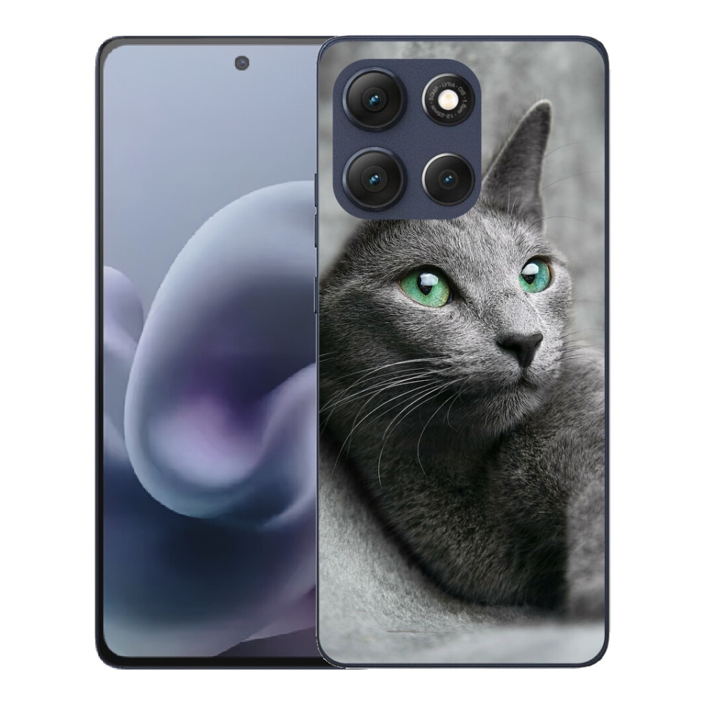Gélový obal mmCase pre Motorola Moto G86 5G – mačka 2