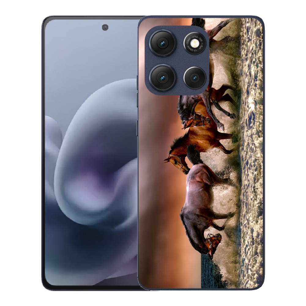 Gélový obal mmCase pre Motorola Moto G86 5G – kone 1