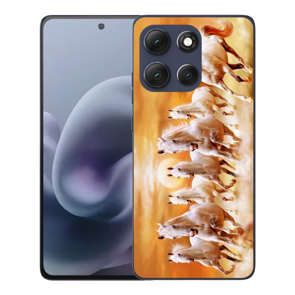 Gélový obal mmCase pre Motorola Moto G86 5G – kone 2