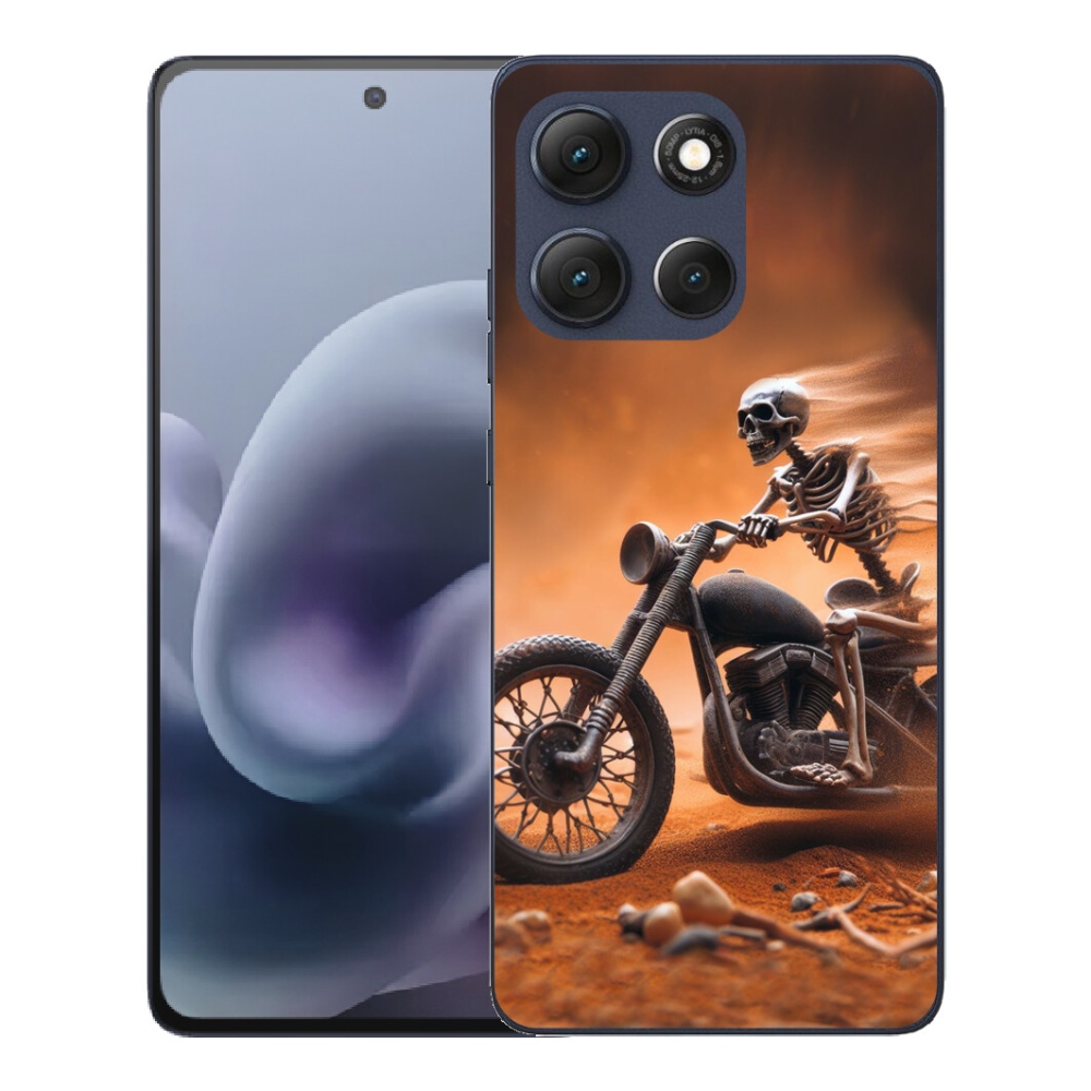 Gélový obal mmCase pre Motorola Moto G86 5G – rám na motorku
