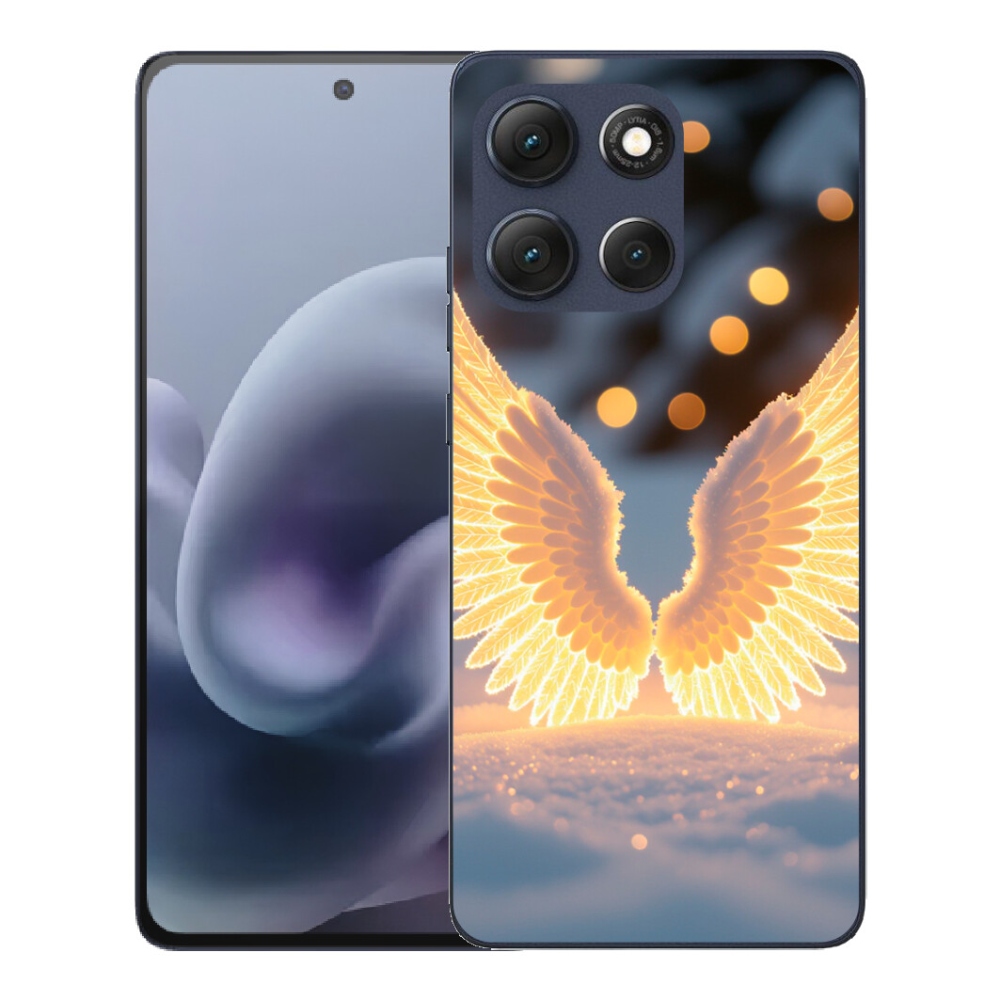 Gélový obal mmCase pre Motorola Moto G86 5G – krídla