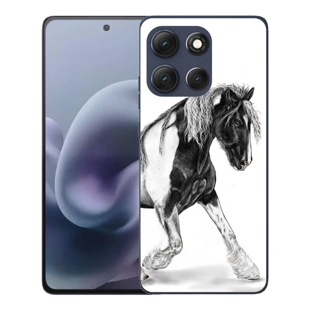 Gélový obal mmCase pre Motorola Moto G86 5G – kôň