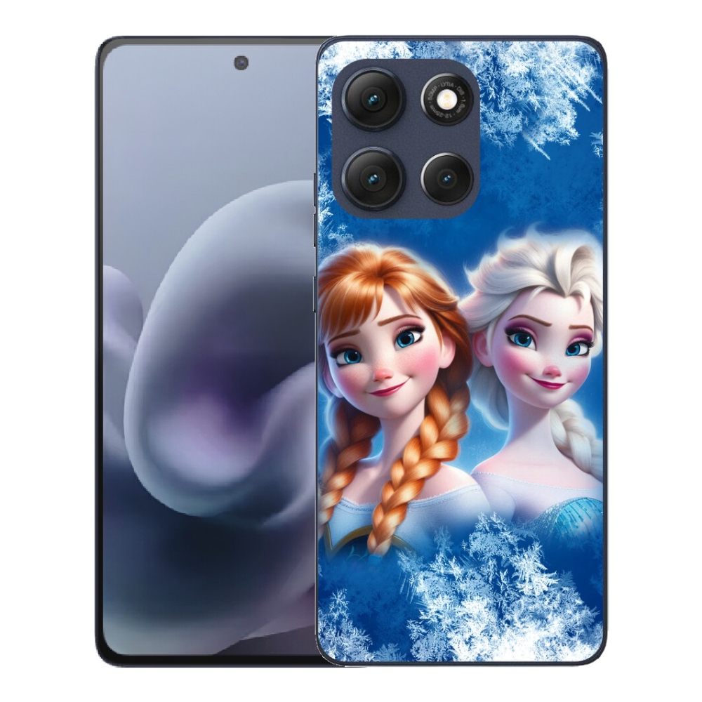 Gélový obal mmCase pre Motorola Moto G86 5G – Ľadové kráľovstvo 2