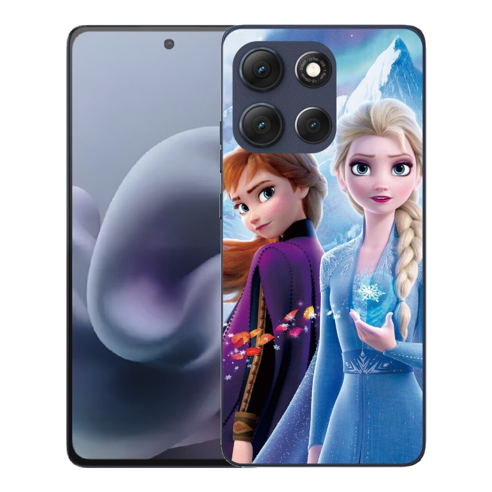 Gélový obal mmCase pre Motorola Moto G86 5G – Ľadové kráľovstvo 3
