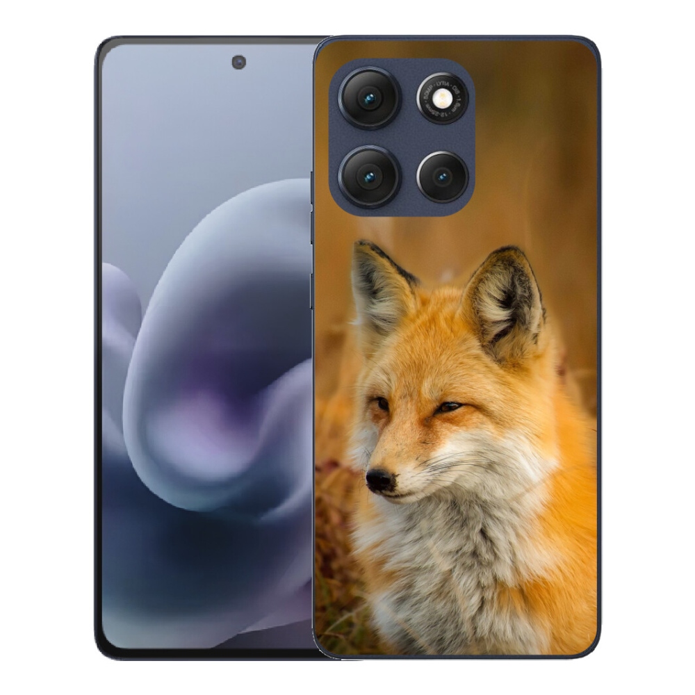 Gélový obal mmCase pre Motorola Moto G86 5G – líška