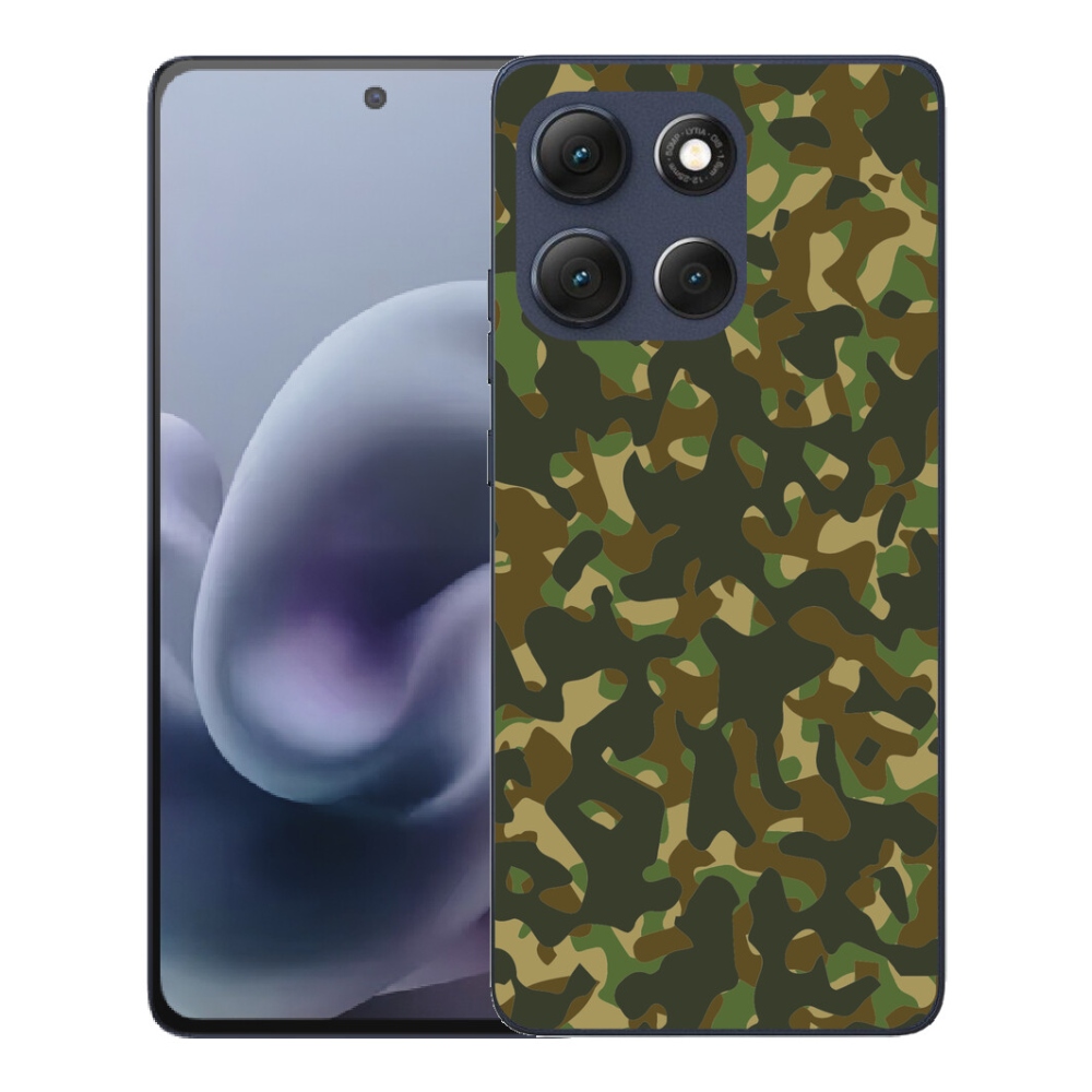 Gélový obal mmCase pre Motorola Moto G86 5G – maskovací vzor 1