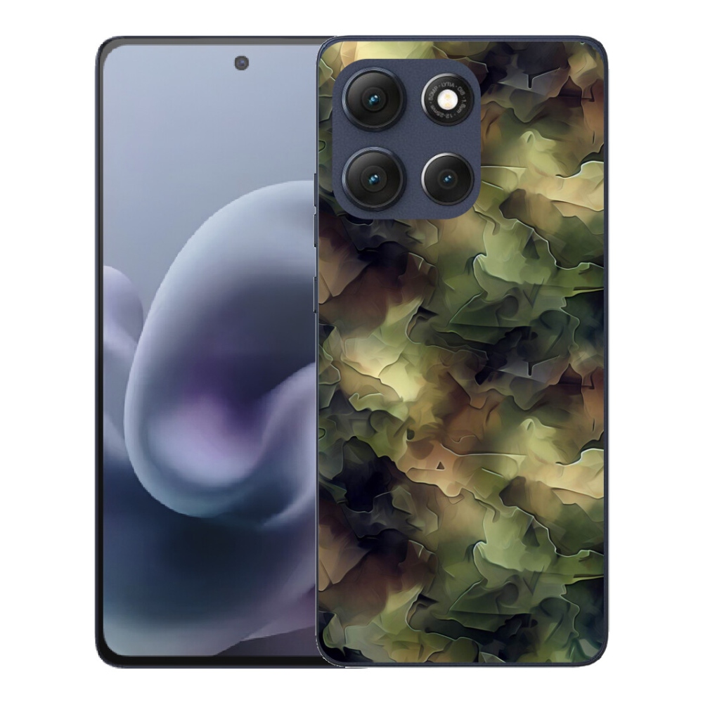 Gélový obal mmCase pre Motorola Moto G86 5G – maskovací vzor 10