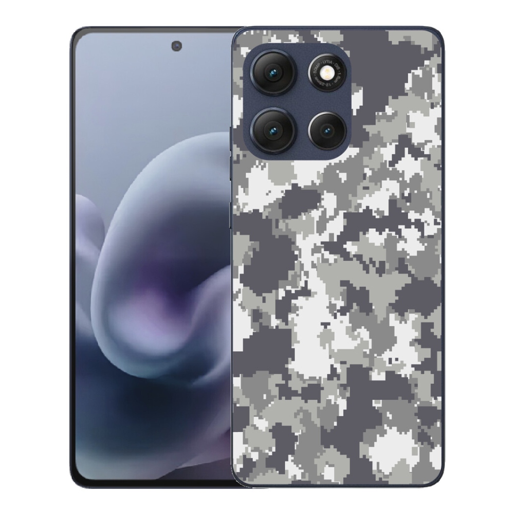 Gélový obal mmCase pre Motorola Moto G86 5G – maskovací vzor 2