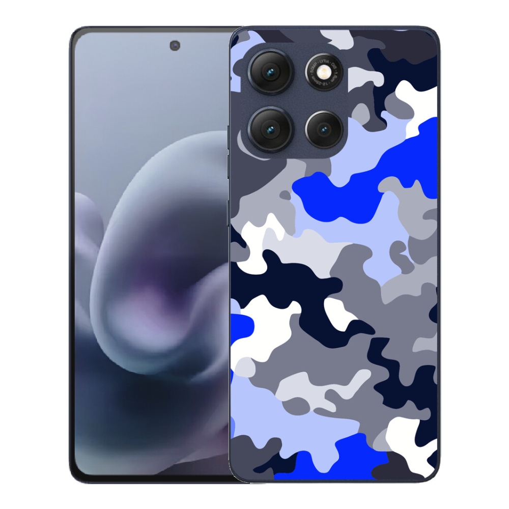 Gélový obal mmCase pre Motorola Moto G86 5G – maskovací vzor 8