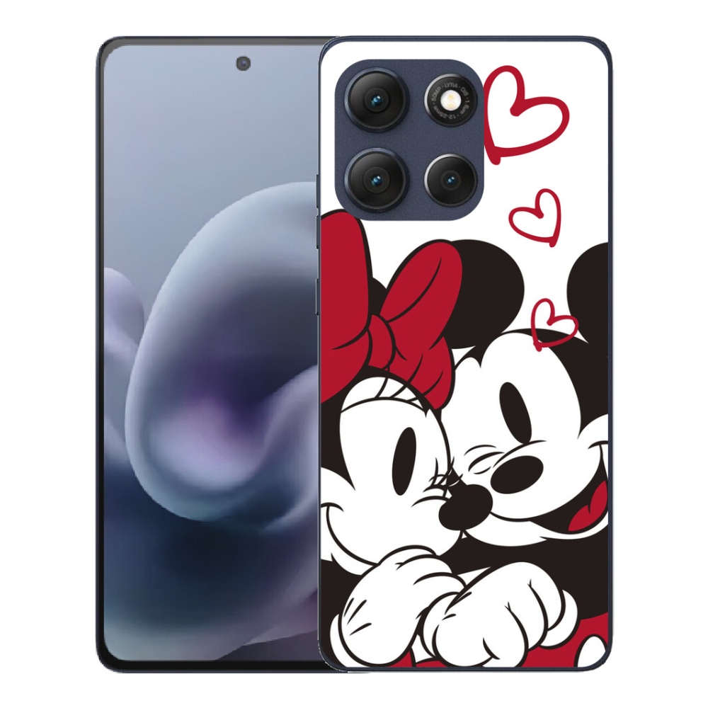 Gélový obal mmCase pre Motorola Moto G86 5G – Minnie a Mickey