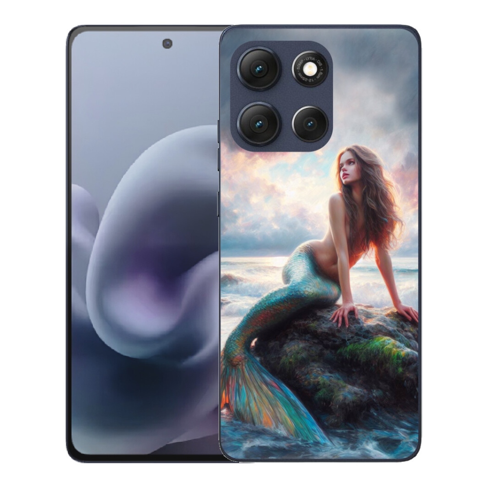 Gélový obal mmCase pre Motorola Moto G86 5G – morská panna