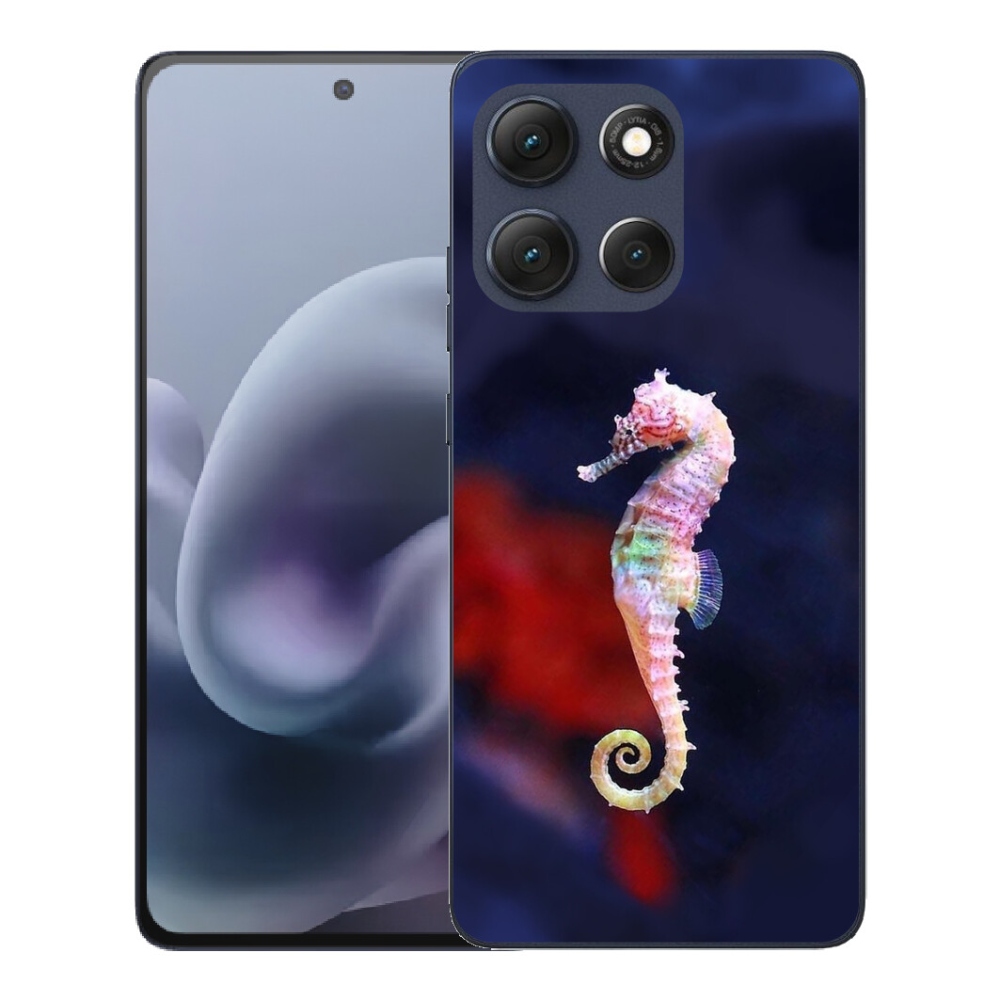 Gélový obal mmCase pre Motorola Moto G86 5G – morský koník