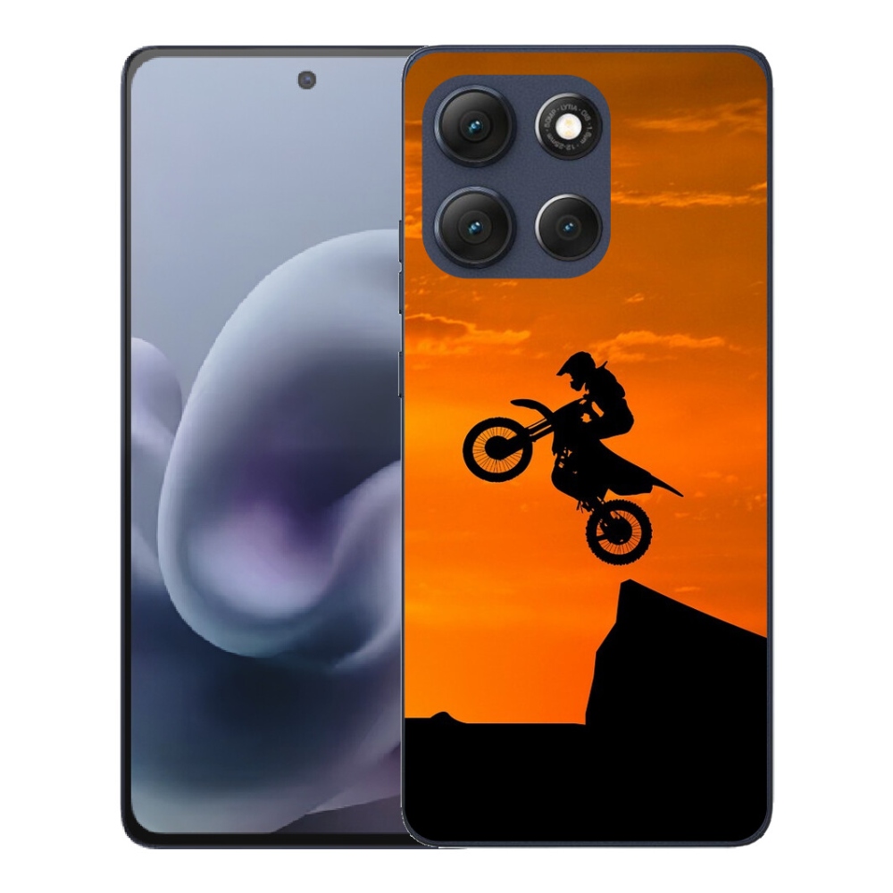 Gélový obal mmCase pre Motorola Moto G86 5G – motokros