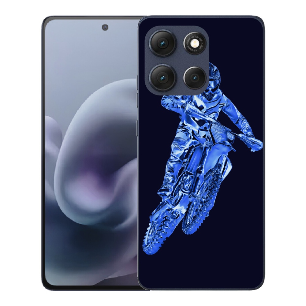 Gélový obal mmCase pre Motorola Moto G86 5G – motocross 1