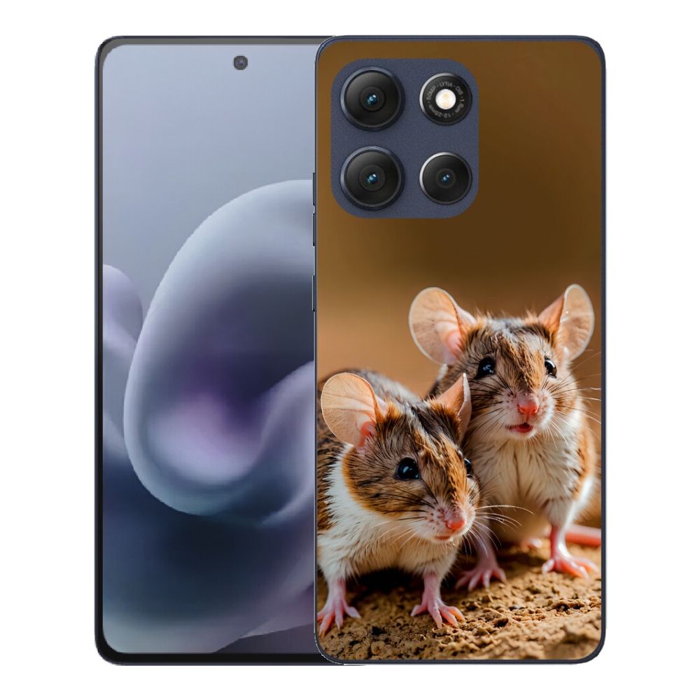 Gélový obal mmCase pre Motorola Moto G86 5G – duo myší