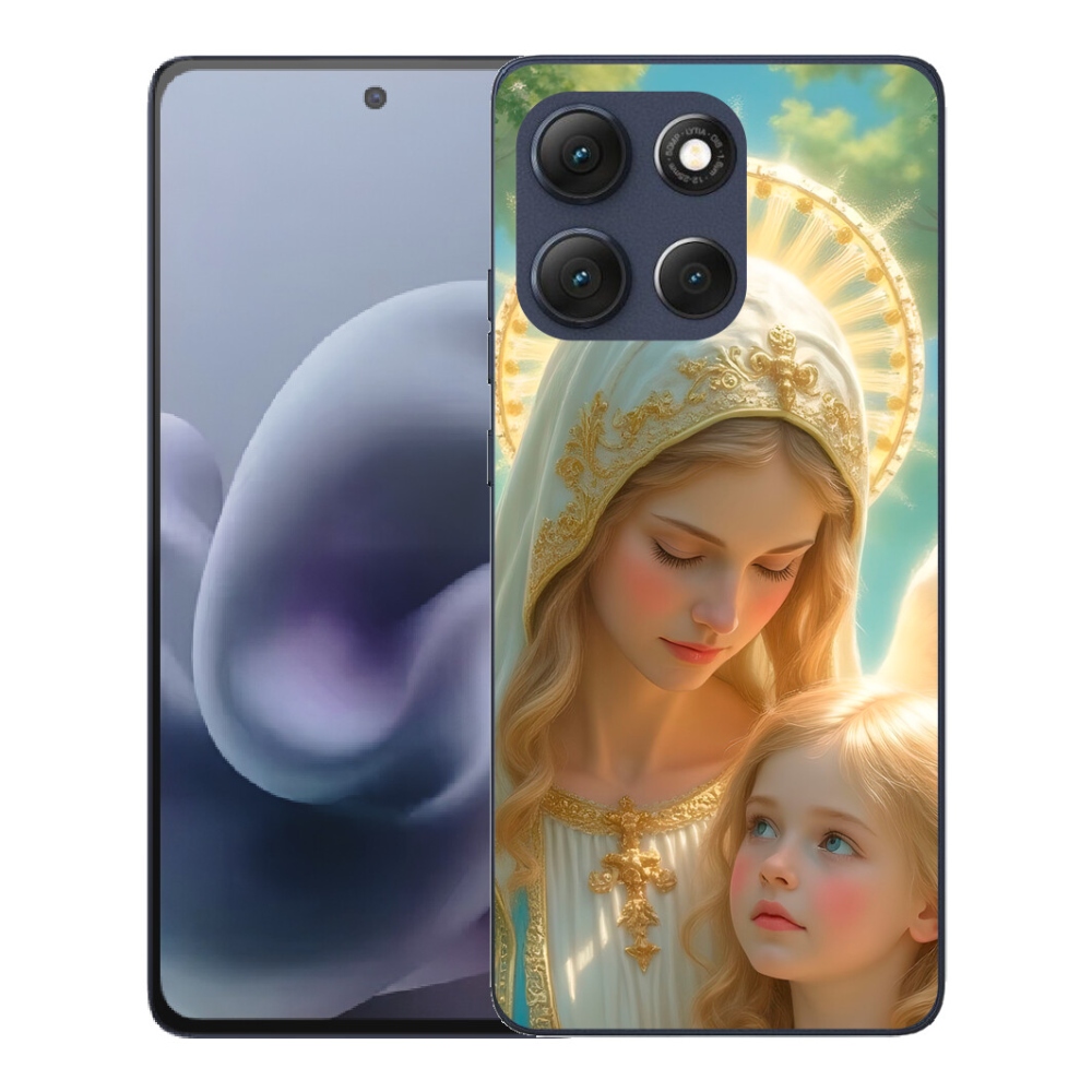 Gélový obal mmCase pre Motorola Moto G86 5G – náboženský motív 2