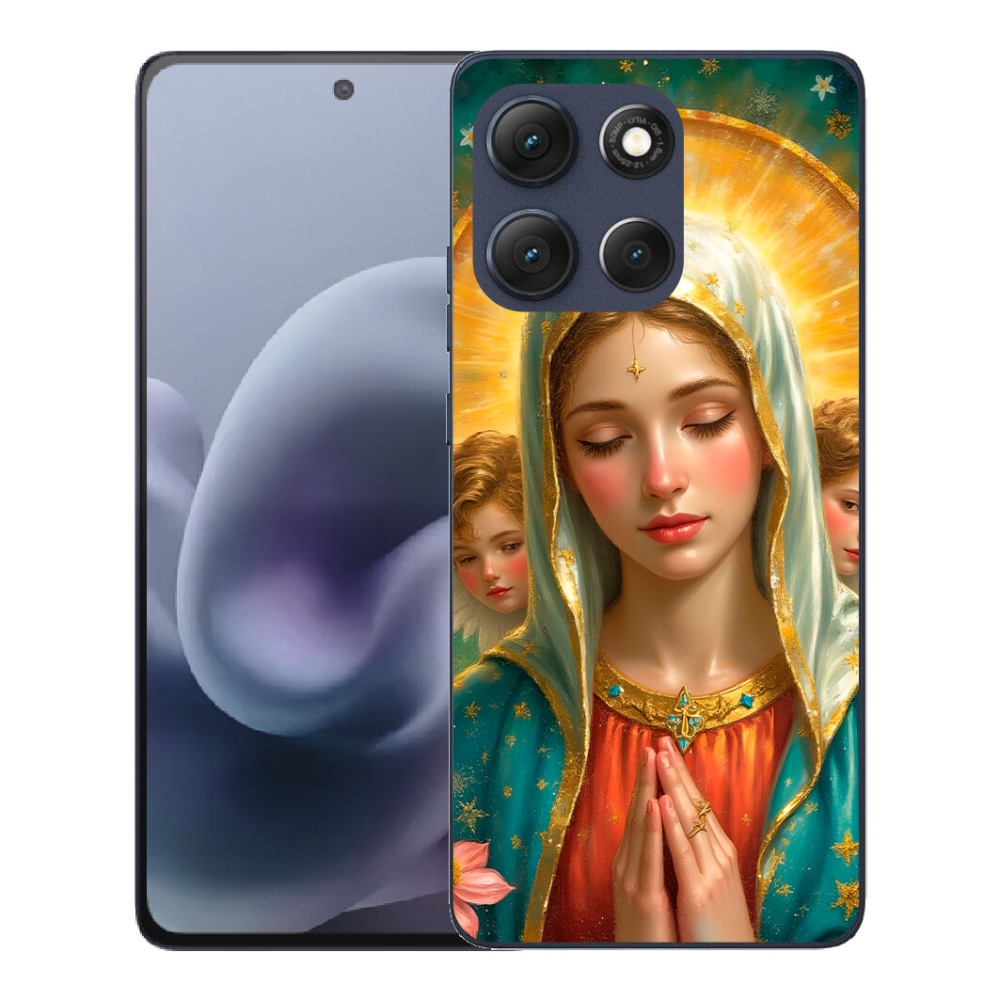 Gélový obal mmCase pre Motorola Moto G86 5G – náboženský motív 3