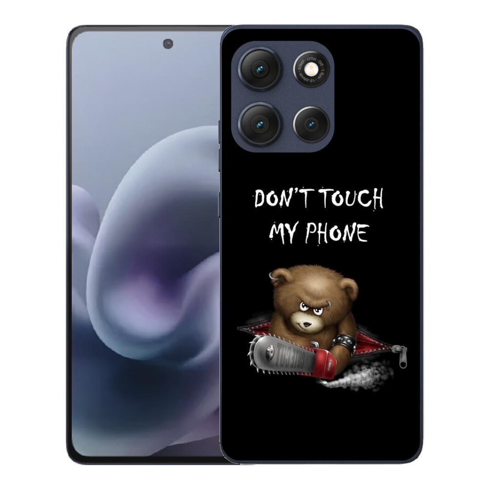 Gélový obal mmCase pre Motorola Moto G86 5G – nedotýkaj sa telefónu