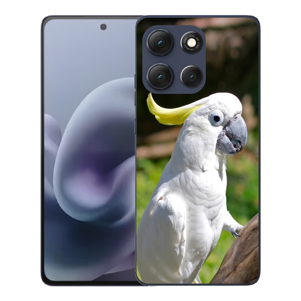 Gélový obal mmCase pre Motorola Moto G86 5G – kakadu 2