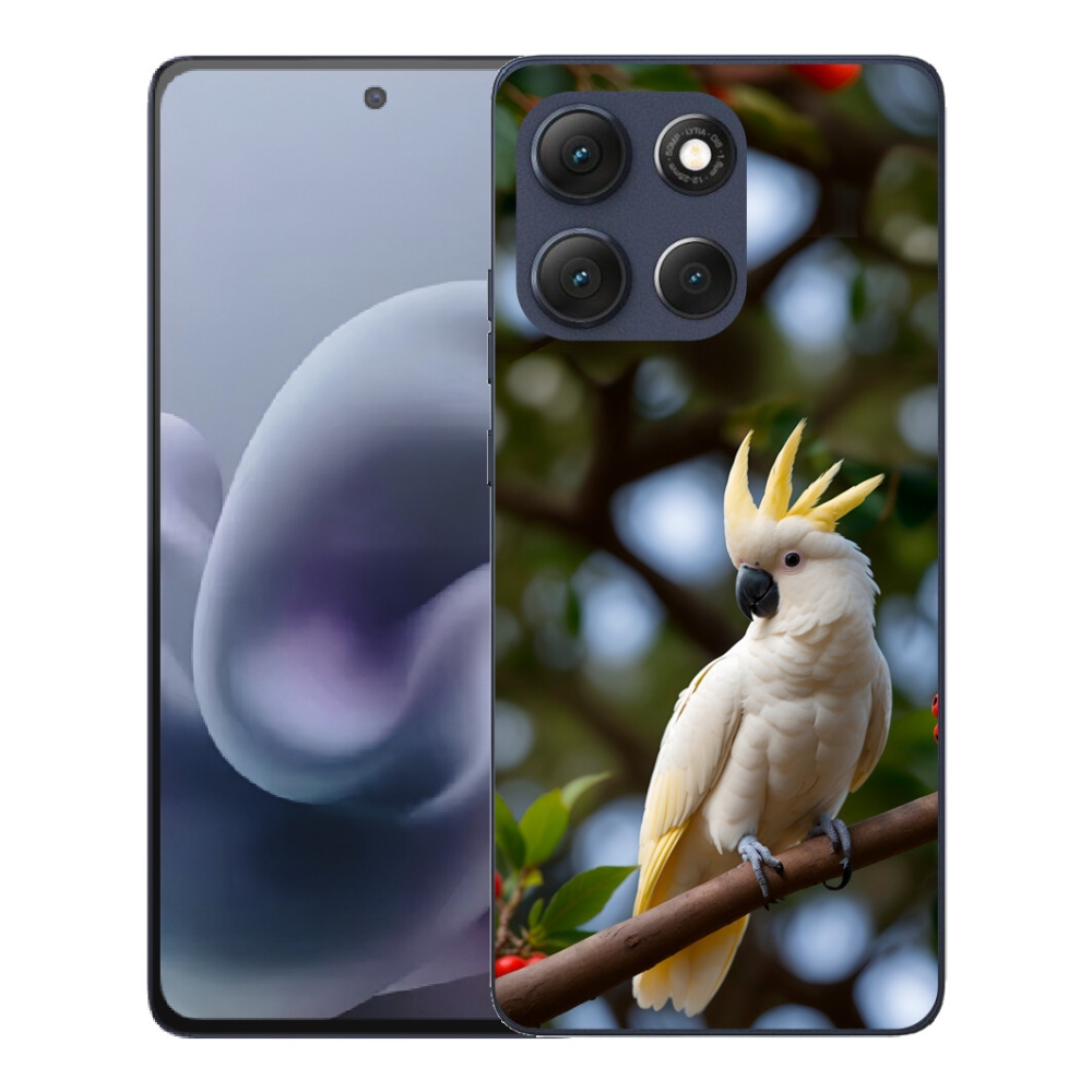 Gélový obal mmCase pre Motorola Moto G86 5G – kakadu 3
