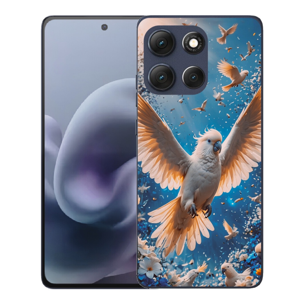 Gélový obal mmCase pre Motorola Moto G86 5G – kakadu