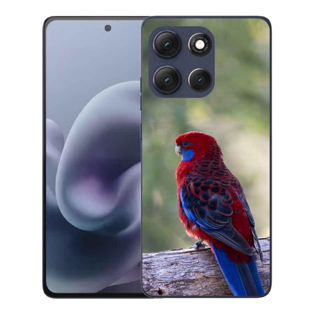 Gélový obal mmCase pre Motorola Moto G86 5G – papagáj rosela