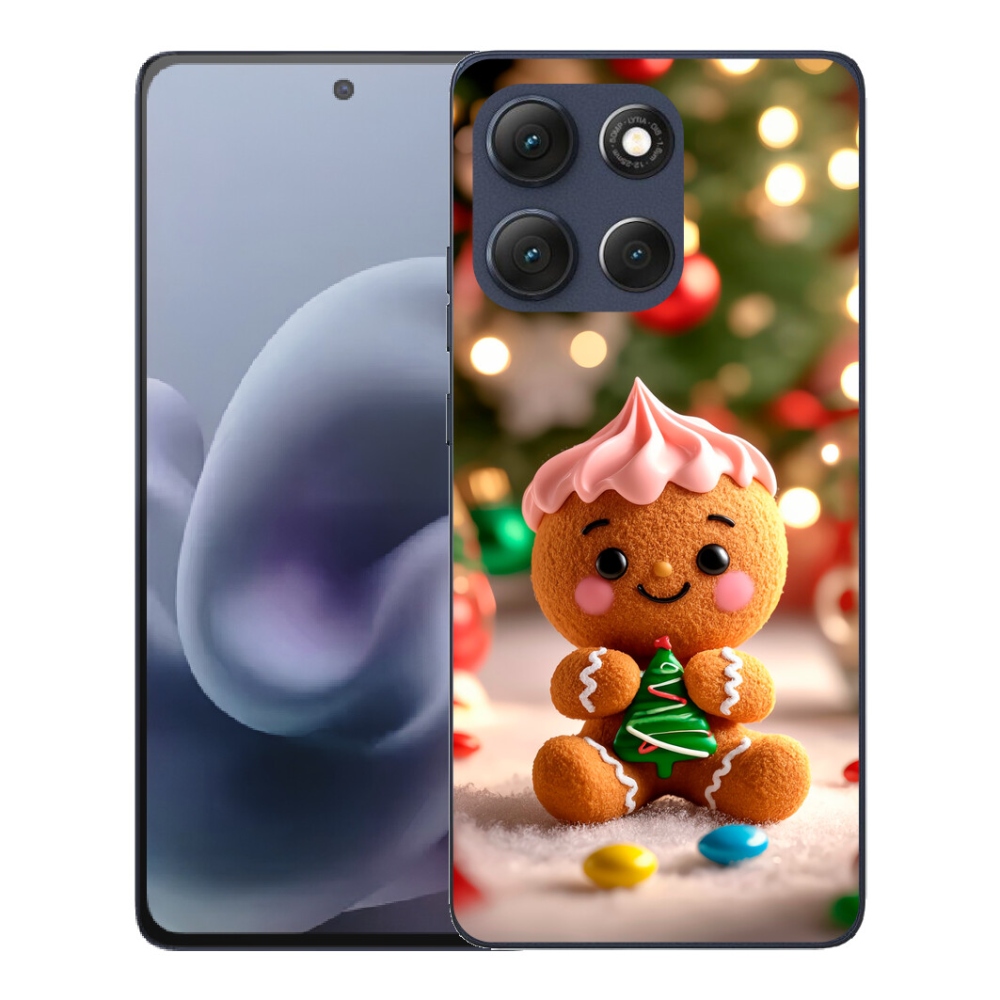 Gélový obal mmCase pre Motorola Moto G86 5G – perníček