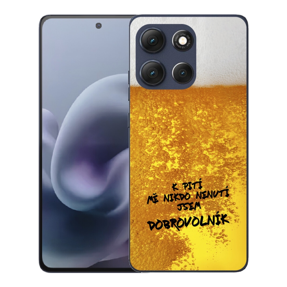 Gélový obal mmCase pre Motorola Moto G86 5G – motív piva 4