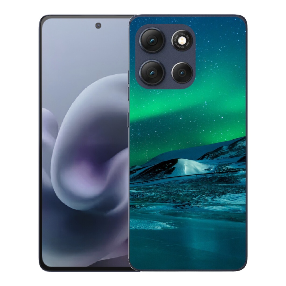 Gélový obal mmCase pre Motorola Moto G86 5G – polárna žiara