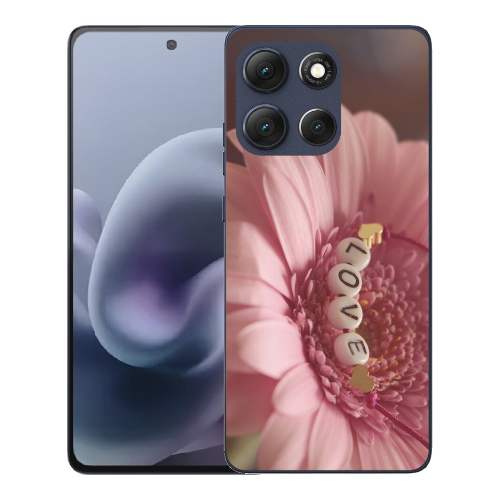 Gélový obal mmCase pre Motorola Moto G86 5G – prívesok „love“