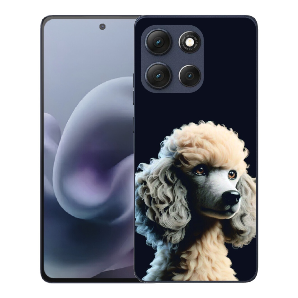 Gélový obal mmCase pre Motorola Moto G86 5G – pudel