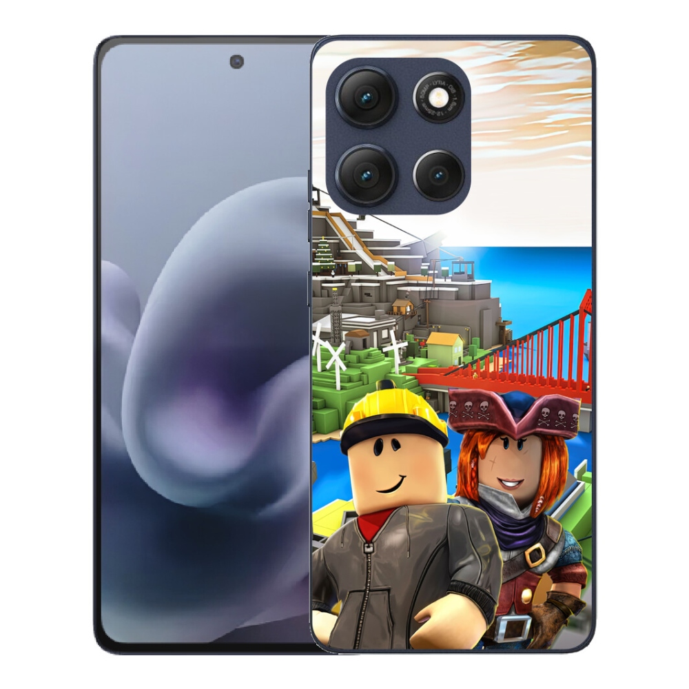 Gélový obal mmCase pre Motorola Moto G86 5G – roblox 1