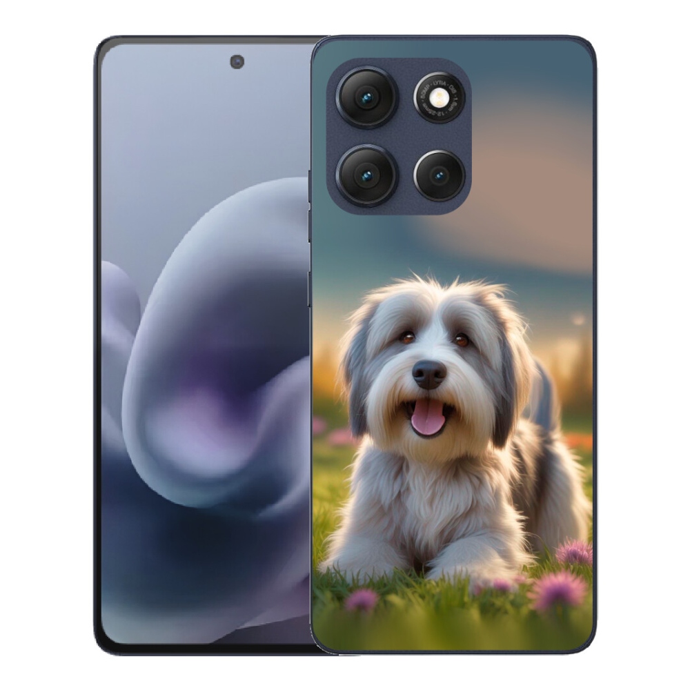 Gélové puzdro mmCase pre Motorola Moto G86 5G – roztomilý havanský psík