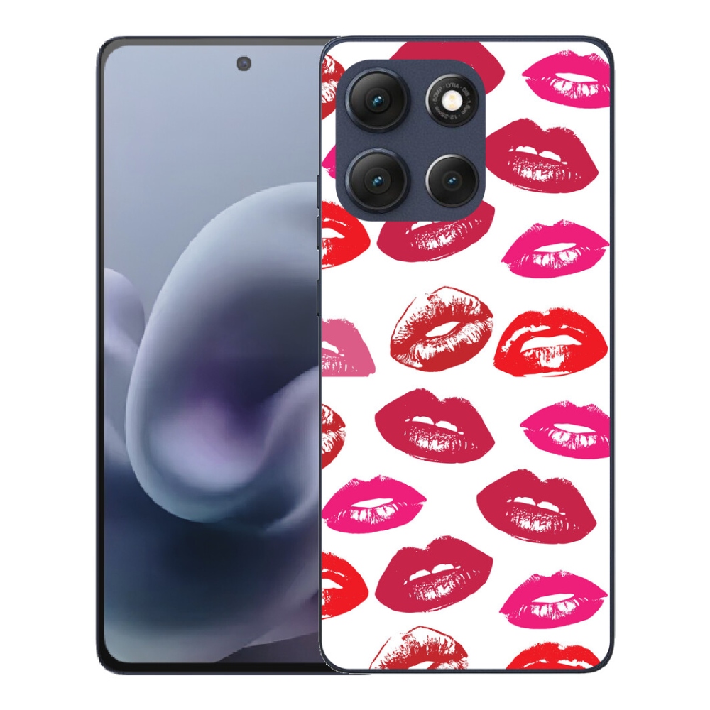 Gélový obal mmCase pre Motorola Moto G86 5G – rty