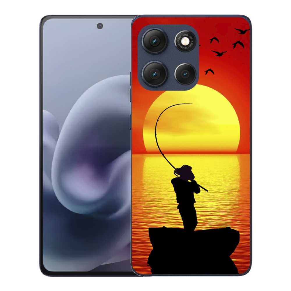 Gélový obal mmCase pre Motorola Moto G86 5G – rybárčenie