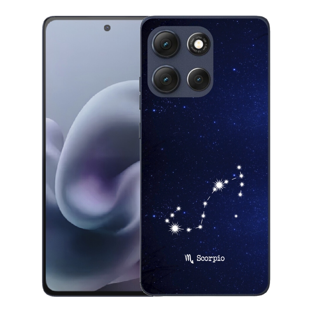 Gélový obal mmCase pre Motorola Moto G86 5G – súhvezdie Škorpióna