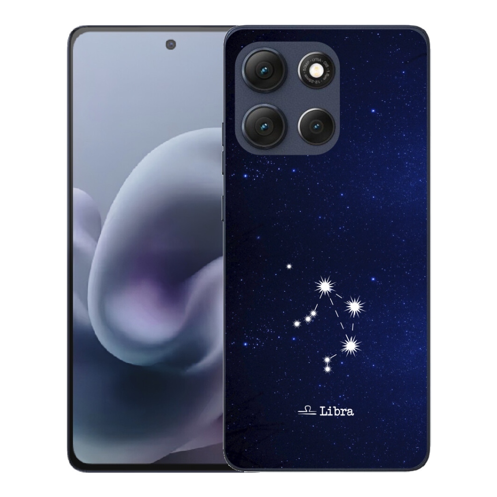 Gélový obal mmCase pre Motorola Moto G86 5G – súhvezdie Váhy
