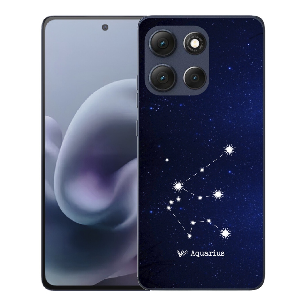 Gélový obal mmCase pre Motorola Moto G86 5G – súhvezdie Vodnára