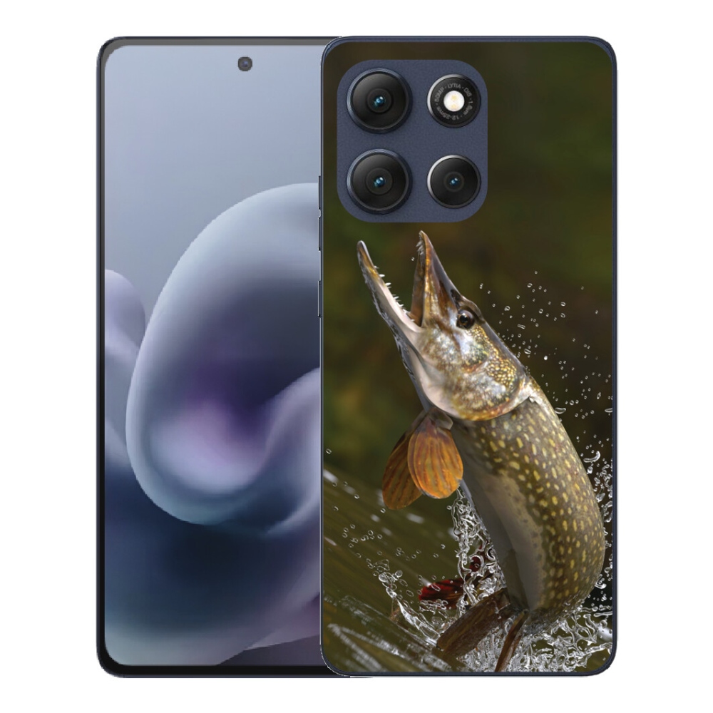 Gélový obal mmCase pre Motorola Moto G86 5G – štika